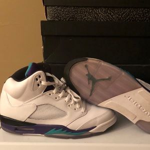 Jordan Retro 5 Grapes.  SOLD